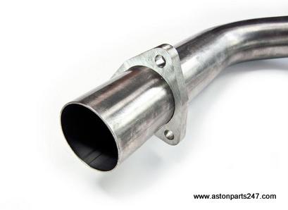 DB6 QUICKSILVER STAINLESS STEEL EXHAUST WITH TITANIUM REAR SILENCERS – 1965-1971.