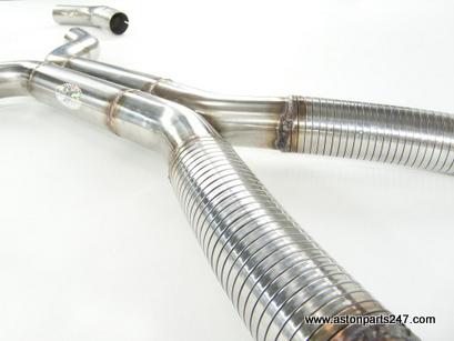 DBS V8 QUICKSILVER STAINLESS STEEL EXHAUST SYSTEM – 1969-1972.