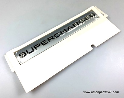 RANGE ROVER & RANGE ROVER SPORT ‘SUPERCHARGED’ BADGE SILVER – LR032481.