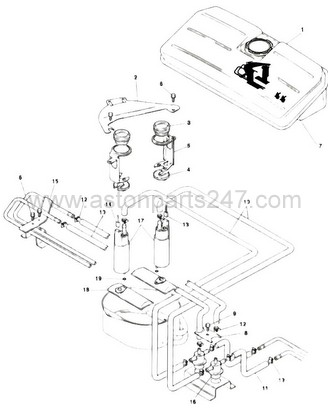 DB7 V12 FUEL PUMP FILTER - 34-85146. - Image 2
