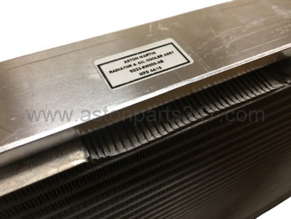 DBS V12 & VIRAGE V12 RADIATOR / TRANSMISSION OIL COOLER ASSY - 9D33-8W000-AA. - Image 3