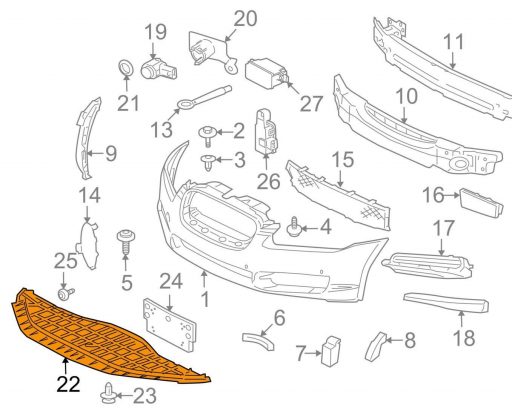 xf parts