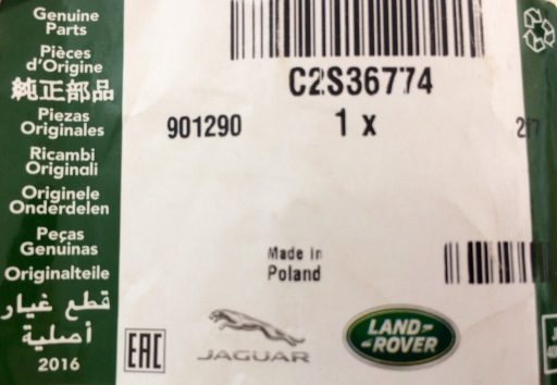 JAGUAR X-TYPE 2.0 & 2.2 LTR DIESEL AIR FILTER - C2S36774. - Image 3